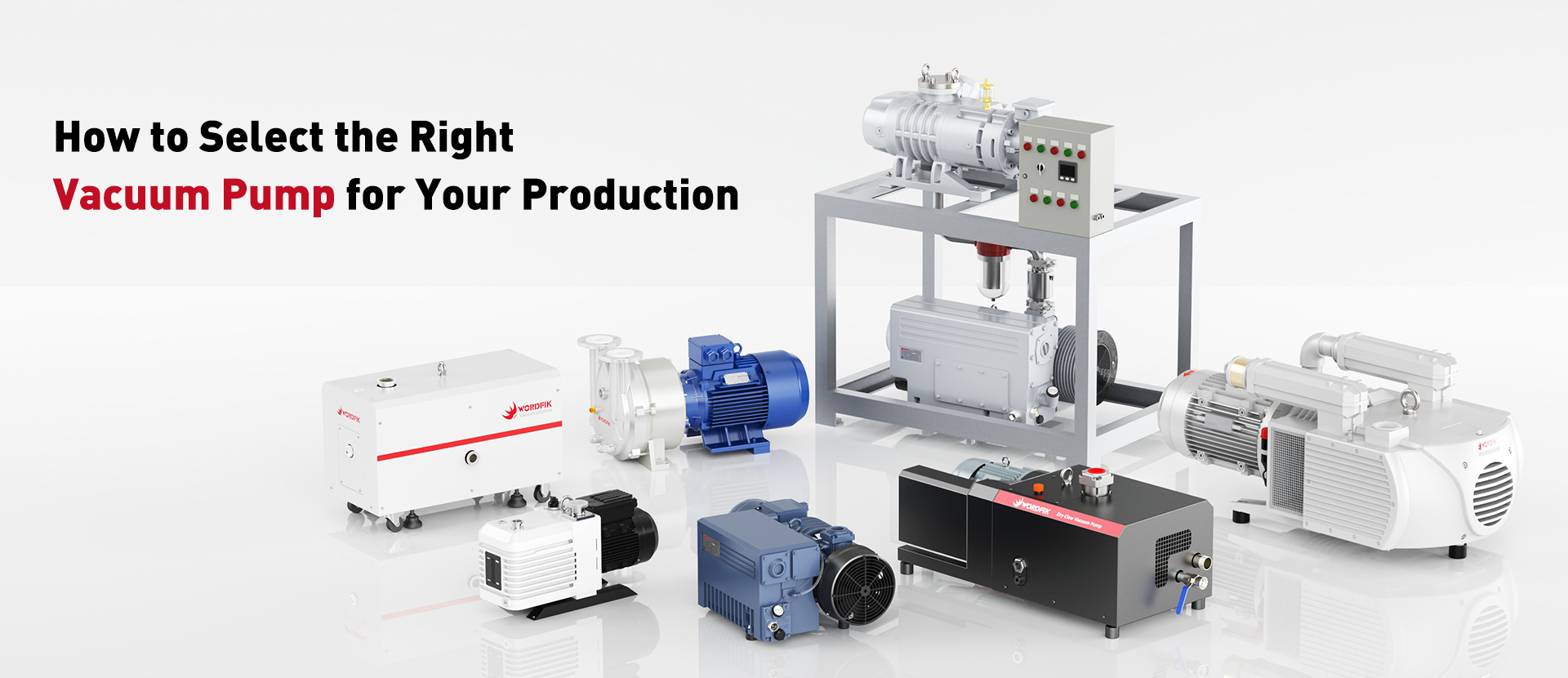 How to Select the Right Vacuum Pump for Your Production