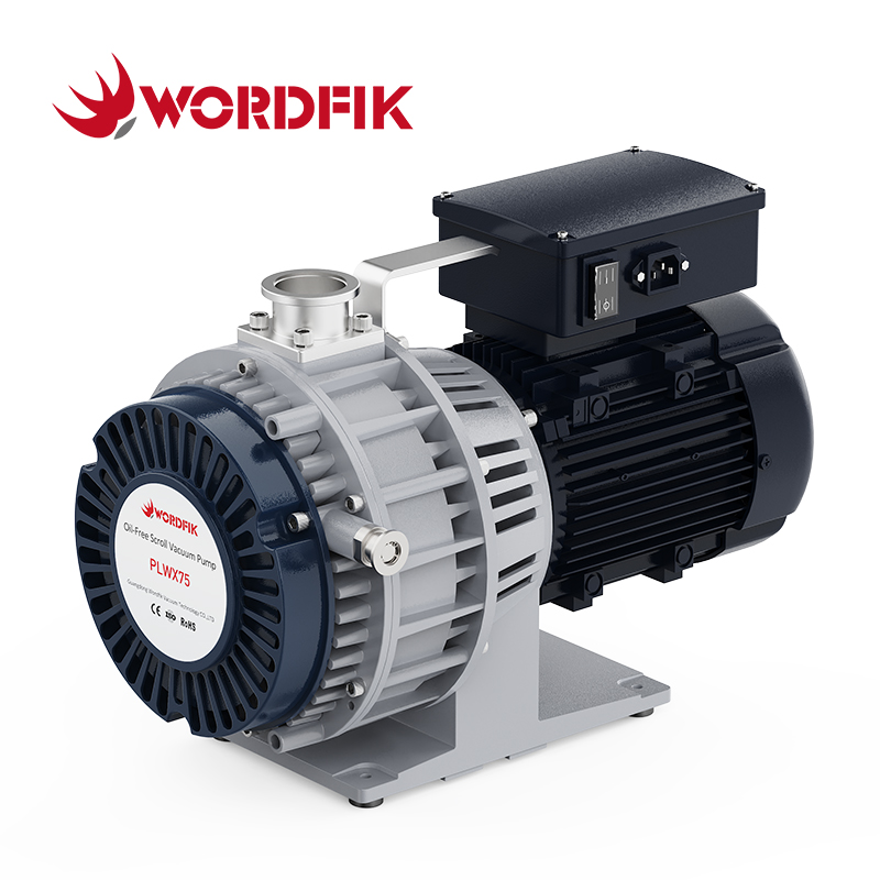 PLWX75 Scroll Vacuum Pump 1L/s 1.2L/s 8Pa for Medical Sterilization