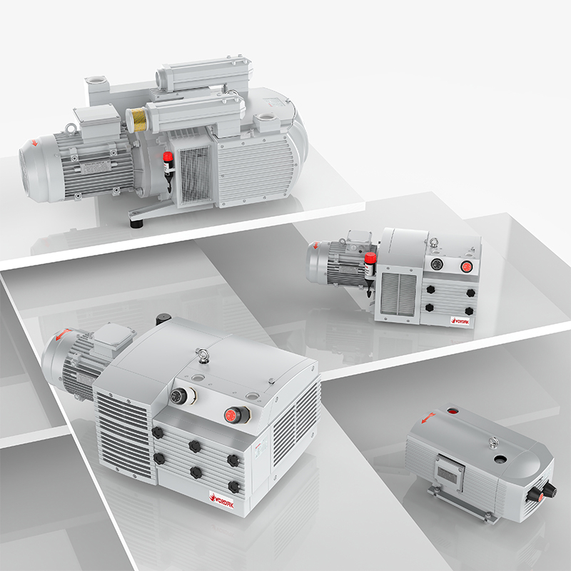 Wordfik PVT Series Dry Rotary Vane Vacuum Pressure Compound Pumps