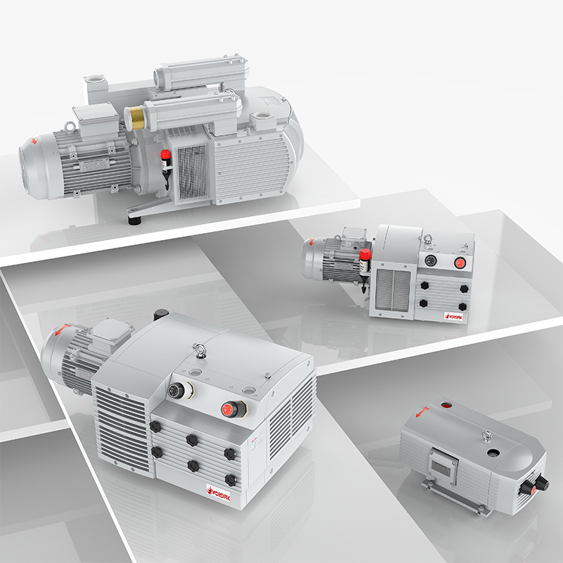 Wordfik PVT Series Dry Rotary Vane Vacuum Pressure Compound Pumps