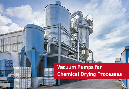 Vacuum Pumps for Chemical Drying Processes
