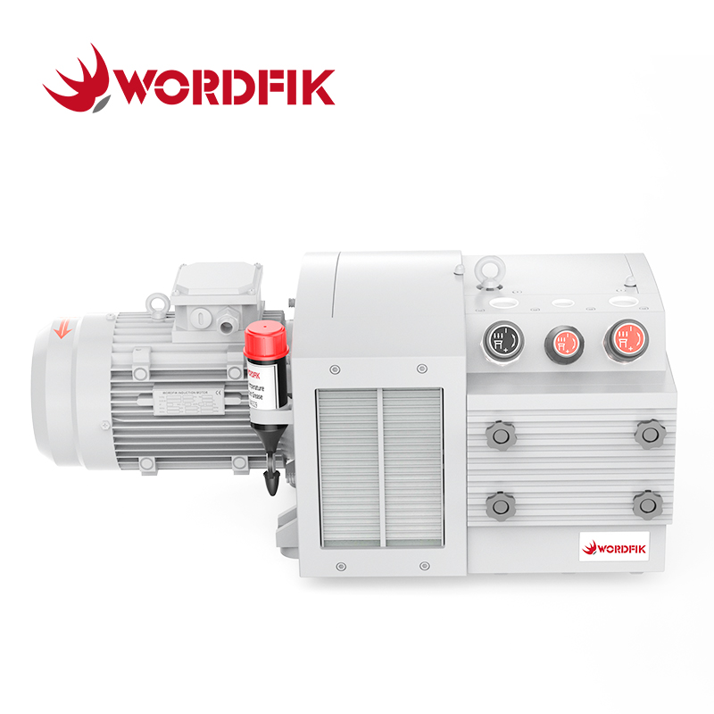 80m³/h 96m³/h ±50kPa Wordfik Dry Rotary Vane Vacuum Pressure Combined Pump PVDT80
