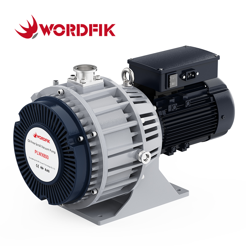 Wordfik PLWX800 12L/s 14.4L/s 1Pa Scroll Vacuum Pump for Semiconductor Manufacturing