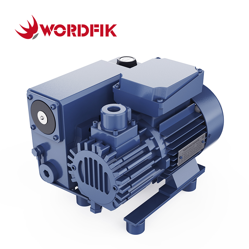 Wordfik PVX16 Small Oil-Sealed Rotary Vane Vacuum Pump 16-19m³/h