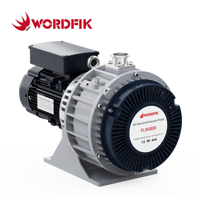 Wordfik PLWX800 12L/s 14.4L/s 1Pa Scroll Vacuum Pump for Semiconductor Manufacturing