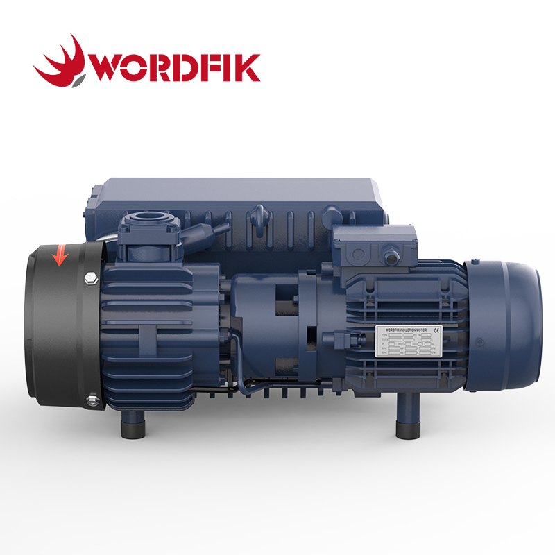 Wordfik Vacuum PVX63 Oil-Sealed Rotary Vane Vacuum Pump 63m³/h 78m³/h 50Pa