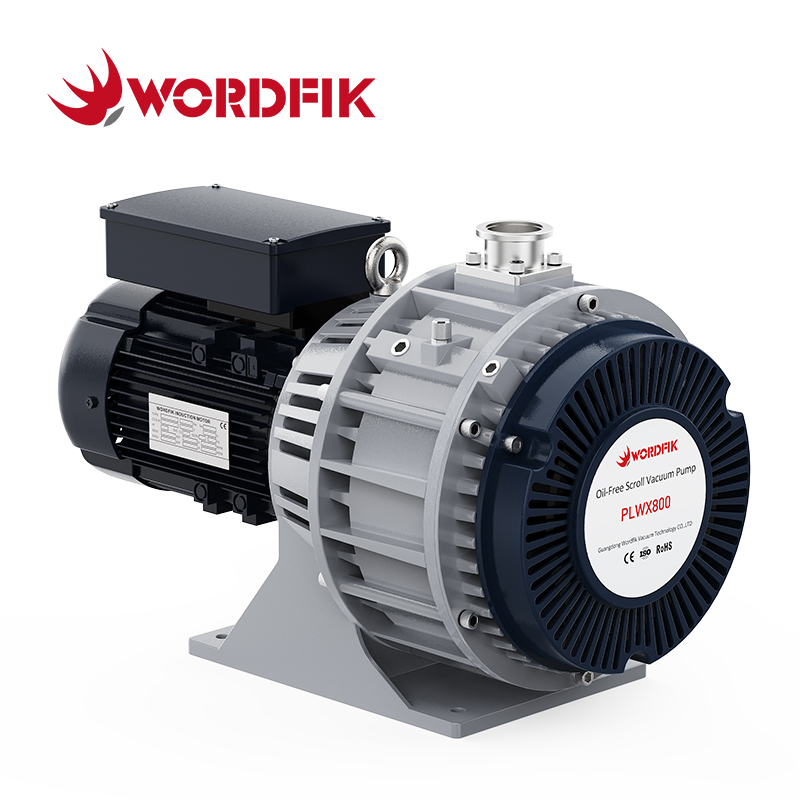 Wordfik PLWX800 12L/s 14.4L/s 1Pa Scroll Vacuum Pump for Semiconductor Manufacturing