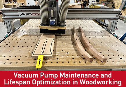 Vacuum Pump Maintenance and Lifespan Optimization in Woodworking