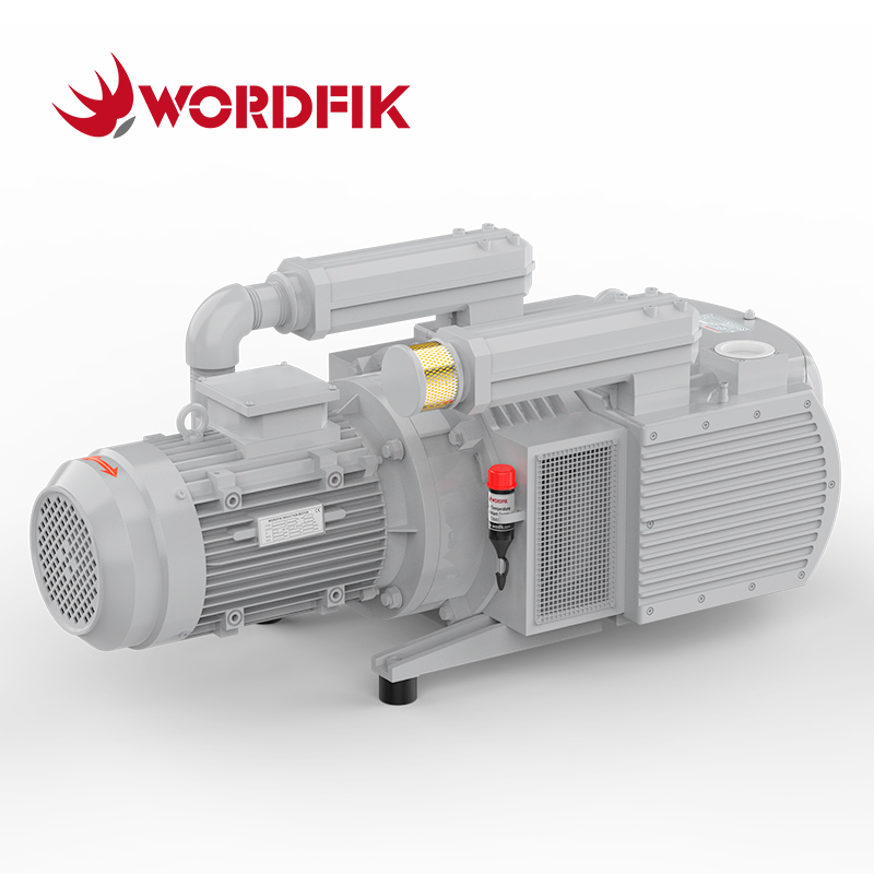 VD360 Dry Rotary Vane Vacuum Pump for CNC Router Woodworking Machine 351m³/h 250mbar 50Hz