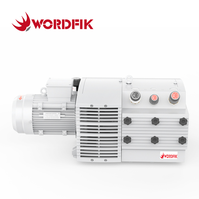 PVDT100 100m³/h 120m³/h Two Suction Ports Wordfik Oil Free Dry Rotary Vane Vacuum Pressure Combined Pump