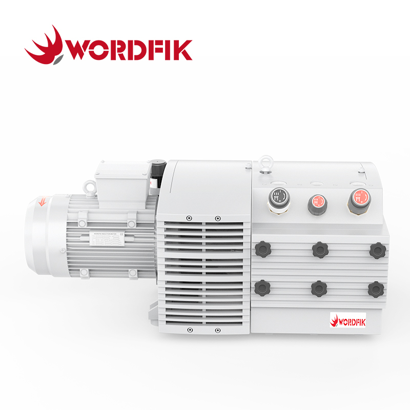 PVDT100 100m³/h 120m³/h Two Suction Ports Wordfik Oil Free Dry Rotary Vane Vacuum Pressure Combined Pump