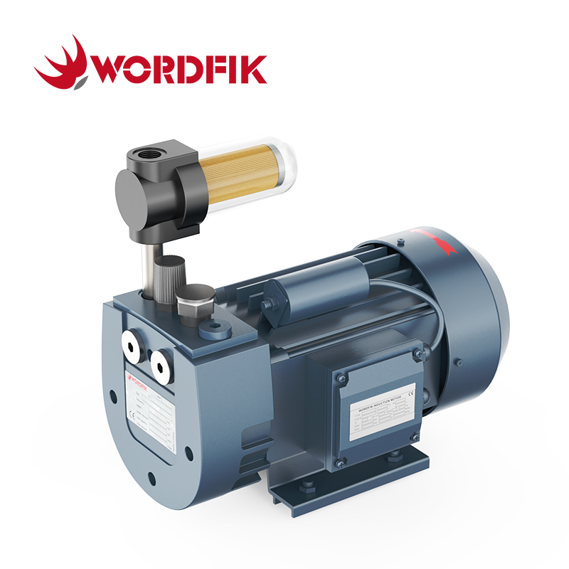 Wordfik VD8 8-9.6m³/h 150mbar Dry Rotary Vane Vacuum Pump