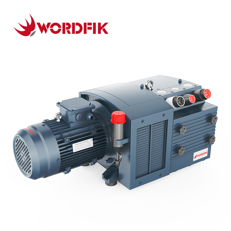 80m³/h 96m³/h ±50kPa Wordfik Dry Rotary Vane Vacuum Pressure Combined Pump PVDT80