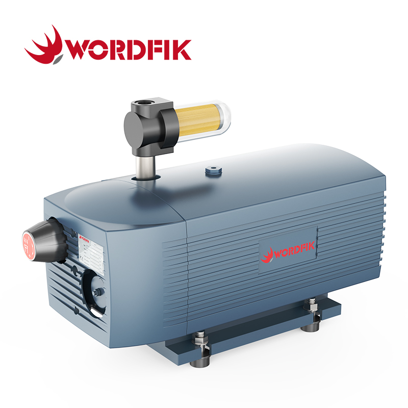 Wordfik VD16 16m³/h 19.2m³/h 150mbar Oil Free Rotary Vane Vacuum Pump