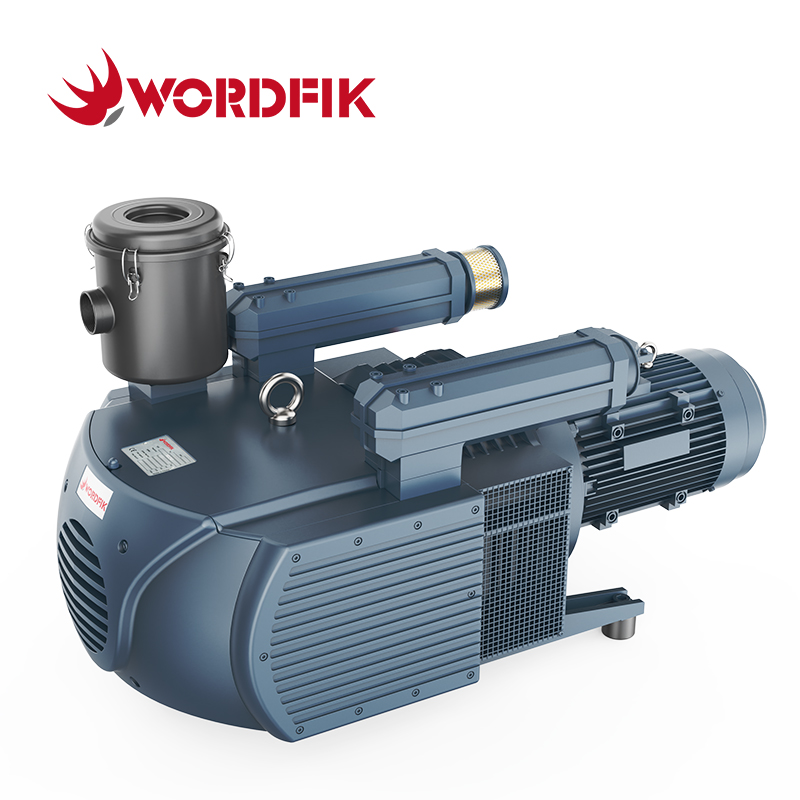VD250 Hot Sale Dry Rotary Vane Vacuum Pump for CNC Router Woodworking Machine 250m³/h 300m³/h