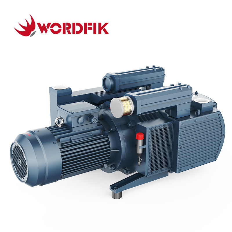 Wordfik High Flow 250-300m³/h +800-+1800mbar Dry Rotary Vane Compressor KTD250