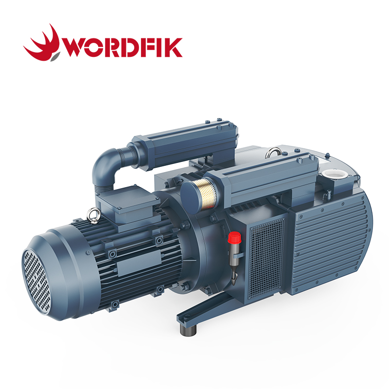 VD360 Dry Rotary Vane Vacuum Pump for CNC Router Woodworking Machine 351m³/h 250mbar 50Hz