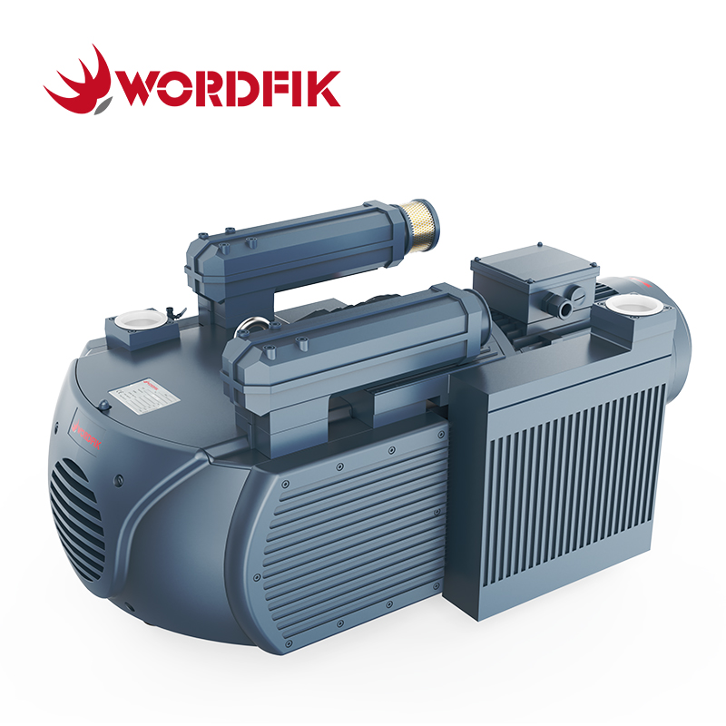 High Flow 200-240m³/h PVT200 Wordfik Dry Rotary Vane Vacuum Pressure Compound Pump 5.5kW 6.6kW