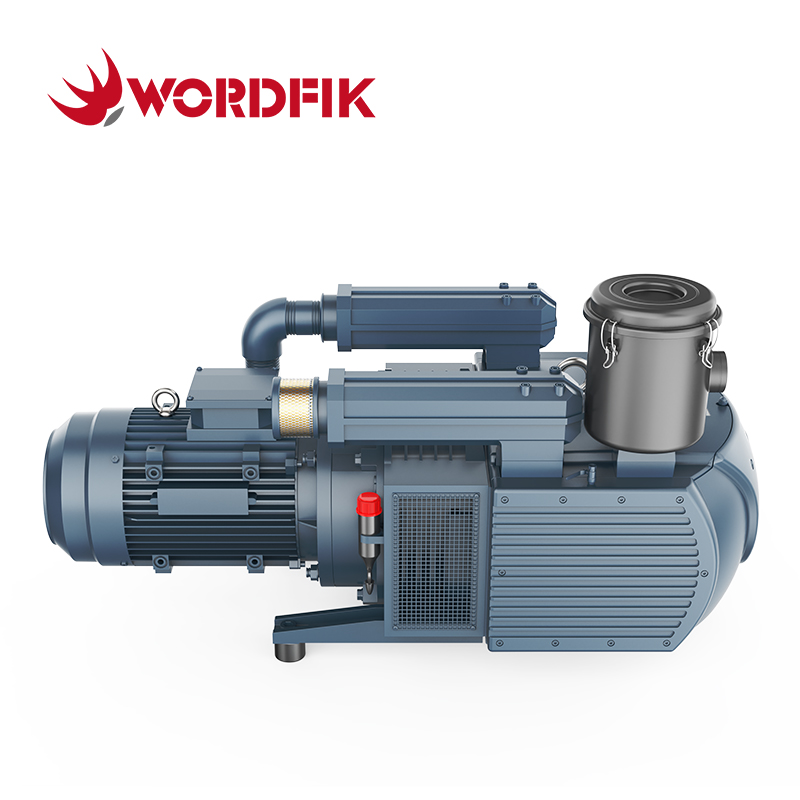 VD400 Dry Rotary Vane Vacuum Pump Popular in CNC Woodworking High Flow 400-480m³/h