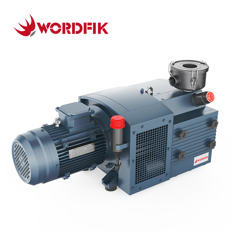 60m³/h 72m³/h VD60 Dry Rotary Vane Vacuum Pump 2.2kW 2.6kW 150mbar