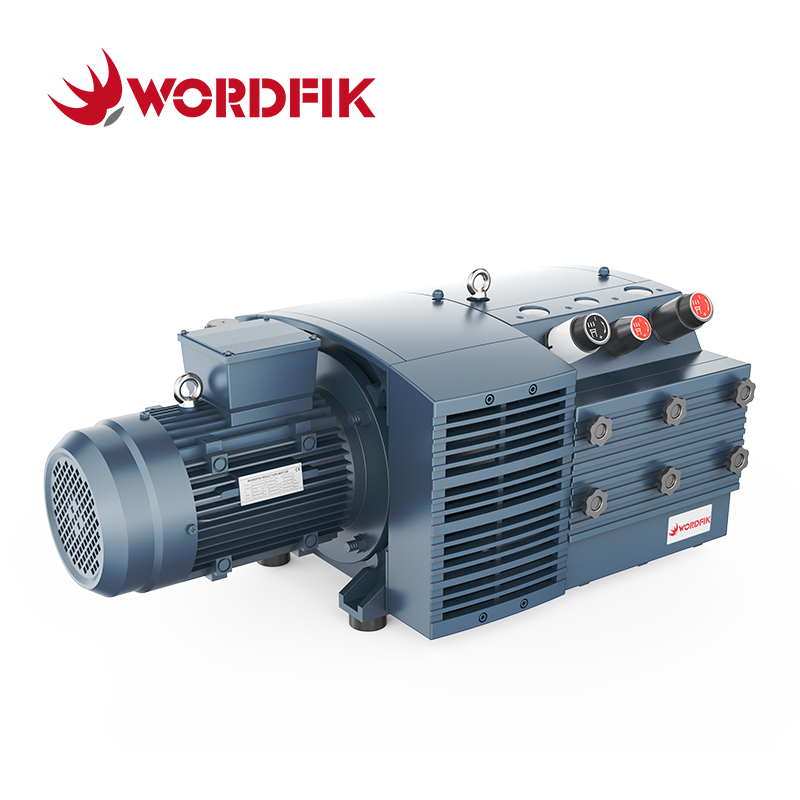 PVDT100 100m³/h 120m³/h Two Suction Ports Wordfik Oil Free Dry Rotary Vane Vacuum Pressure Combined Pump